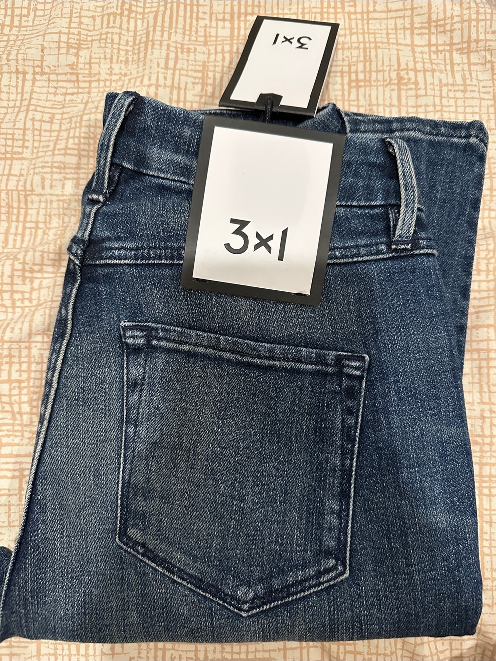 3x1 Women’s Skinny Jeans in Deep Indigo Blue